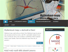 Tablet Screenshot of mindmaps.cz